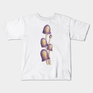 mushrooms mystic Kids T-Shirt